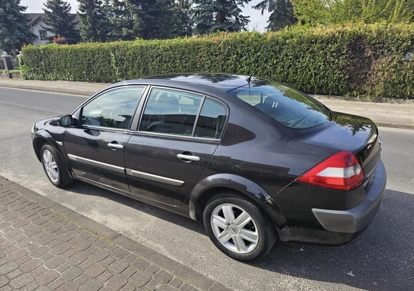 Renault Megane cena 4900 przebieg: 186850, rok produkcji 2004 z Rawicz małe 67